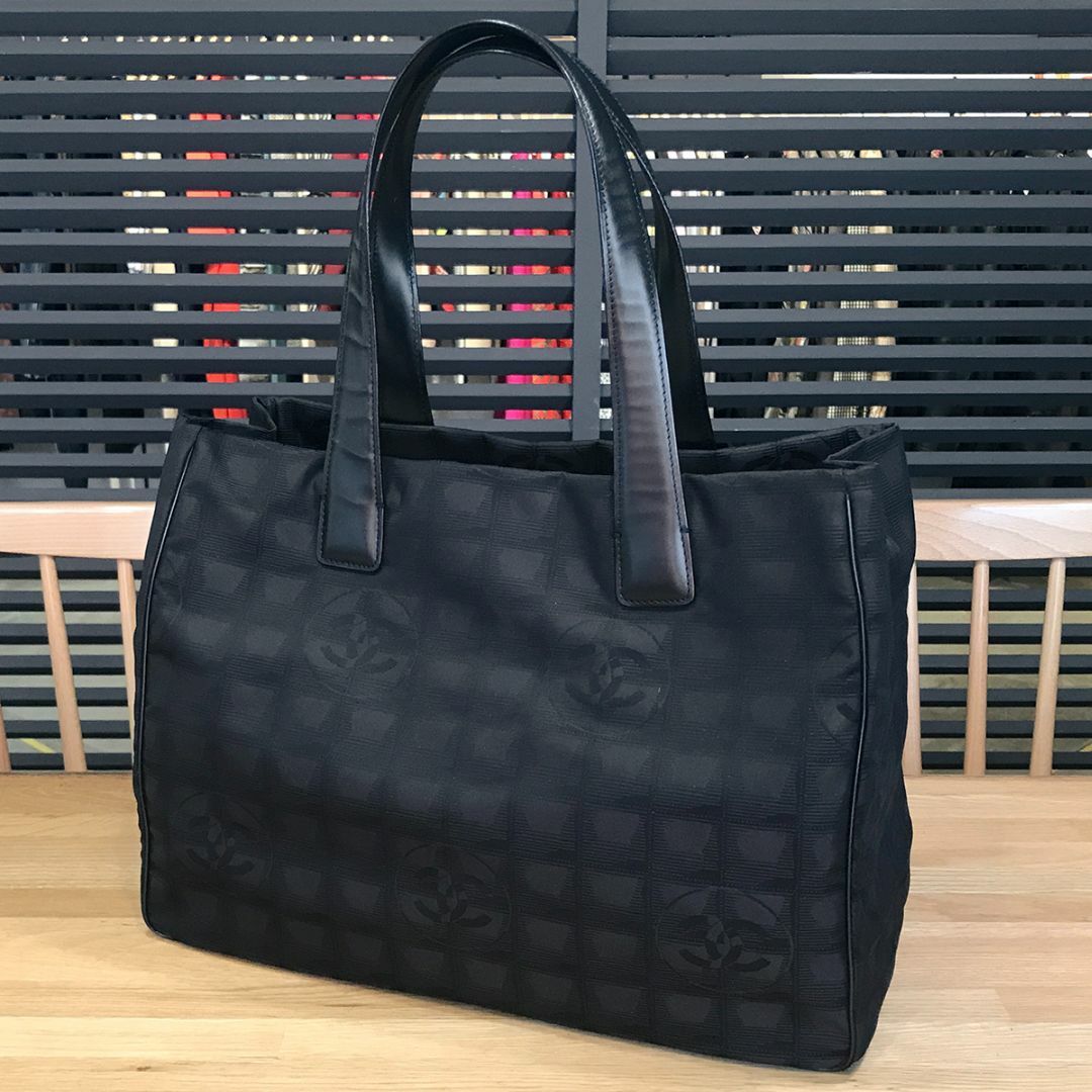 CHANEL - 超美品 シャネル ニュートラベルライン トートバッグ MM ...