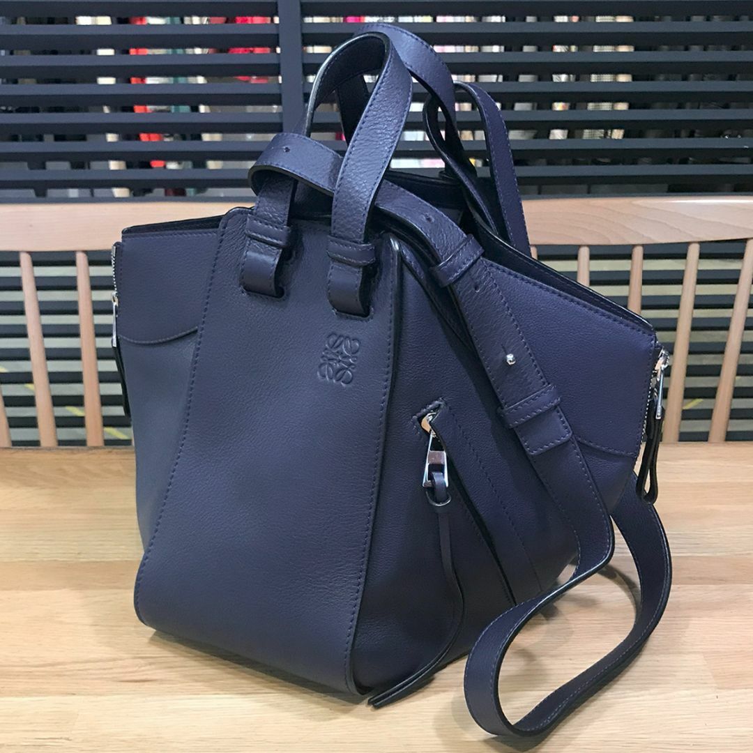 LOEWE - 美品 ロエベ ハンモック バッグ スモール 2WAY カーフスキン ...