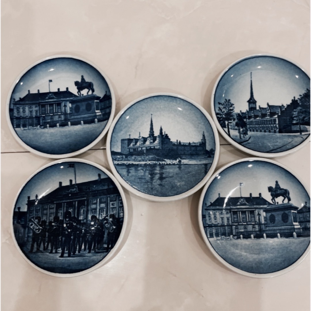 ロイヤルコペンハーゲン 飾り皿　５枚組