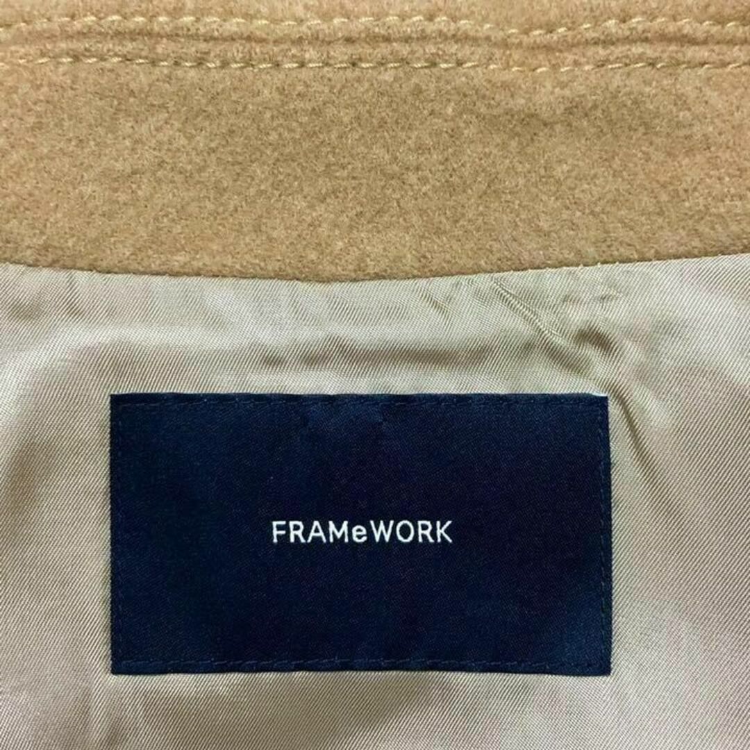 FRAMeWORK オーバーサイズ ウール チェスター ロングコート