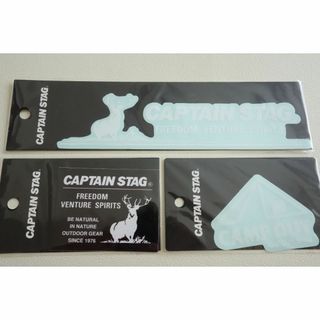 キャプテンスタッグ(CAPTAIN STAG)の新品 CAPTAIN STAG キャプテンスタッグ ステッカー3枚セット(その他)