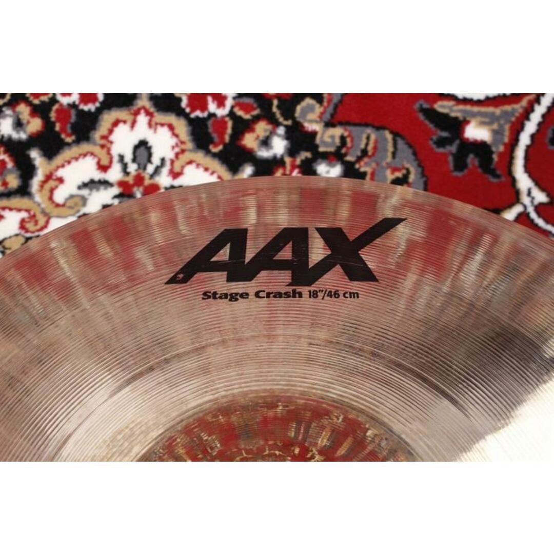 SABIAN（セイビアン）/AAX ステージクラッシュ18”AAX-18SGC-B  【USED】クラッシュシンバル【札幌パルコ店】