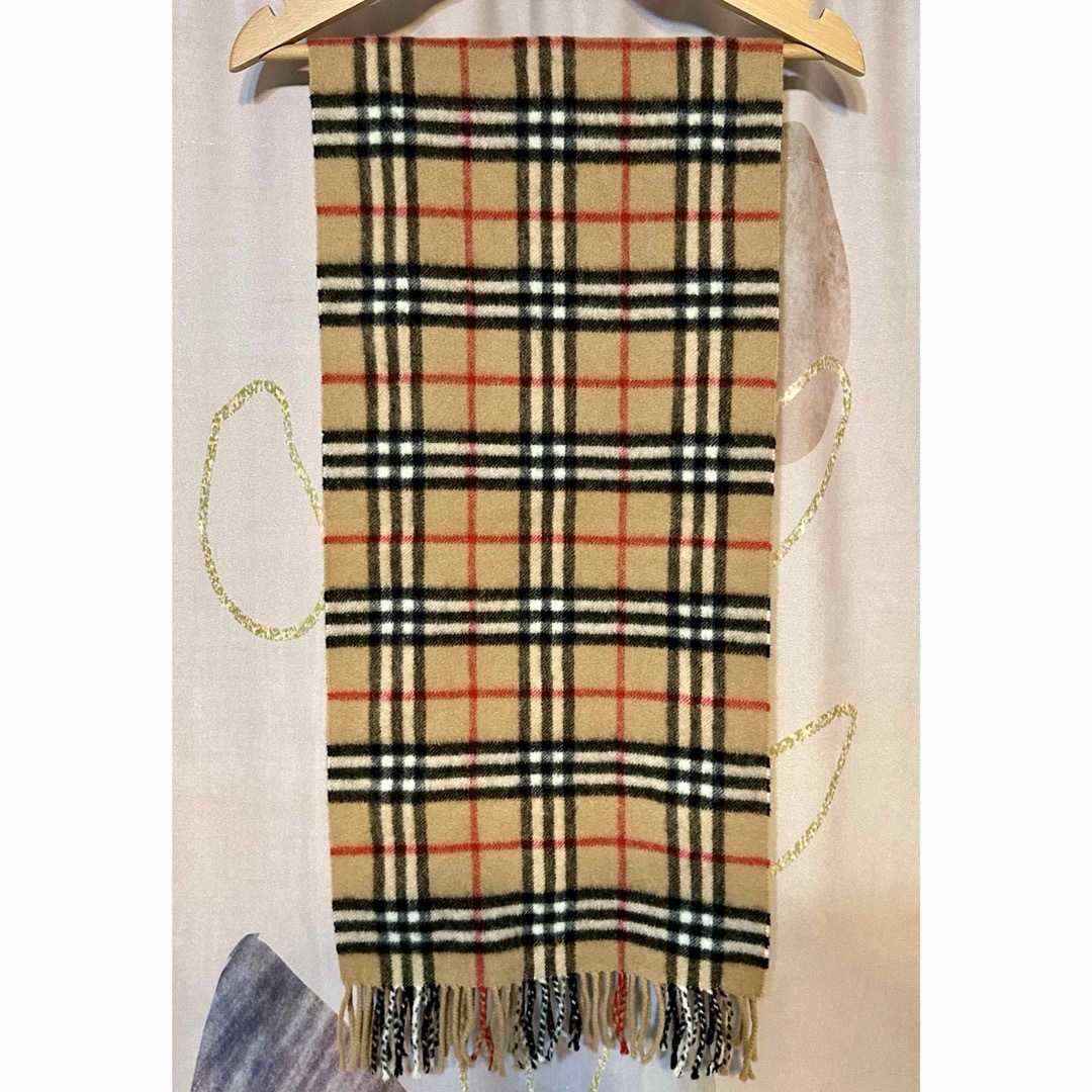 BURBERRY - バーバリー ロンドン ノバチェック カシミヤ 100% マフラー