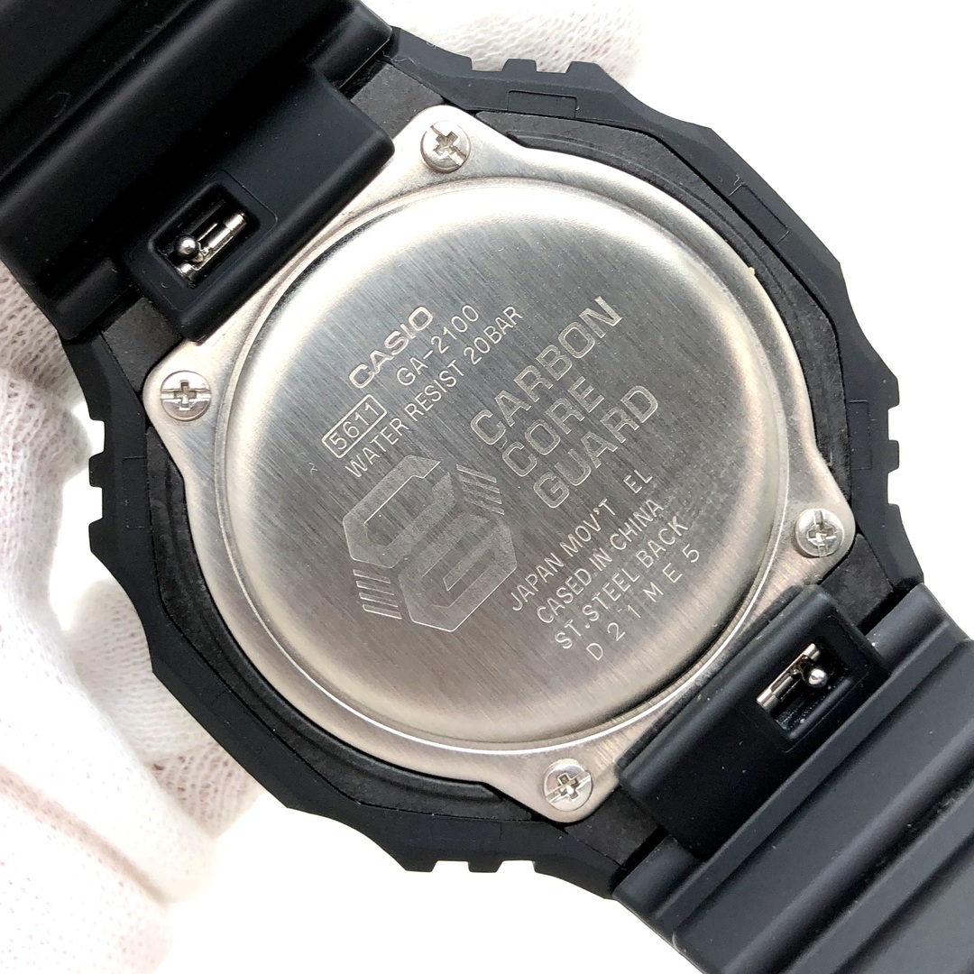 G-SHOCKジーショック色G-SHOCK ジーショック 腕時計 GA-2100-1AJF