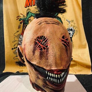 口裂けエルフ ⭐️ハロウィン 仮装 リアル マスク 文化祭  コスプレ 血 ホラー