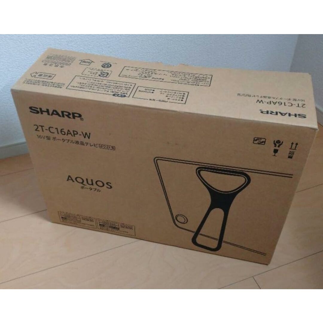 シャープ 16V型 液晶 テレビ 2T-C16AP-W ホワイト-