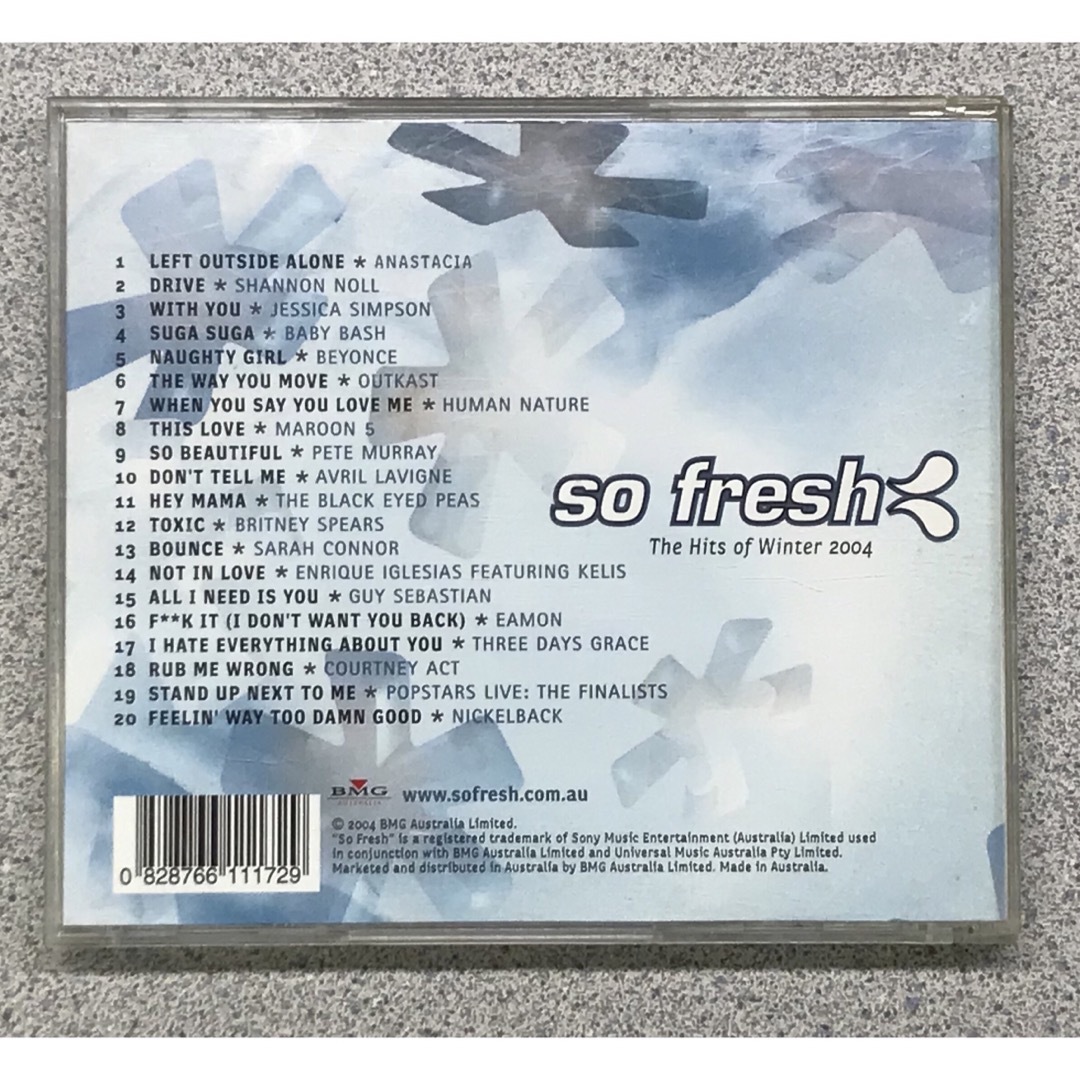 So Fresh the hits of Winter 2004 エンタメ/ホビーのCD(ポップス/ロック(洋楽))の商品写真