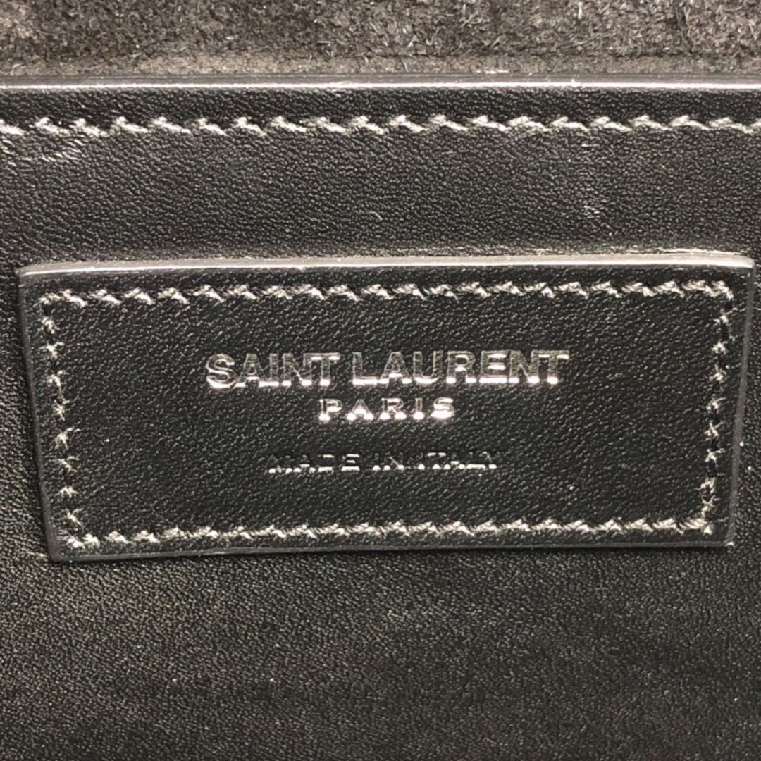 公式日本通販 サンローラン SAINT LAURENT ベイビーダッフル 330423 ブラック レザー レディース ハンドバッグ