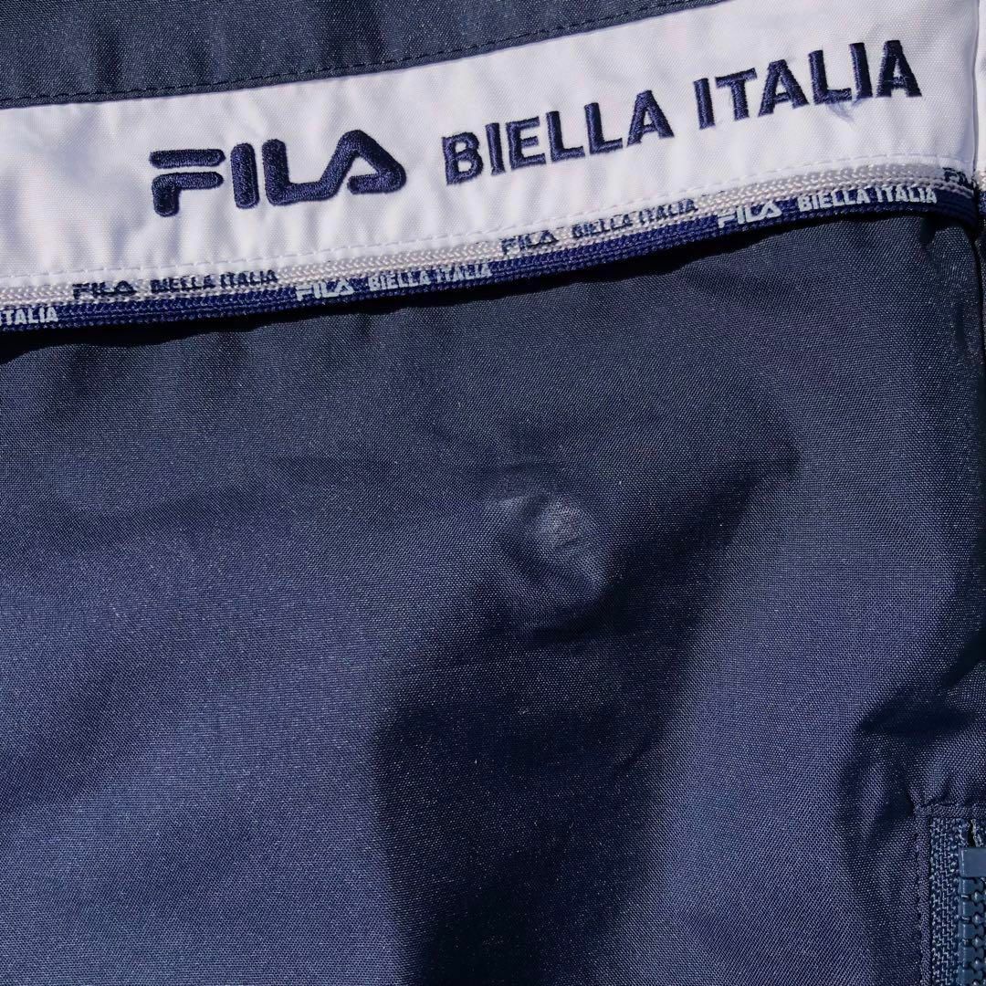 FILA(フィラ)のFILA フィラ ビエライタリア ナイロン トラックパンツ Mサイズ ネイビー メンズのパンツ(その他)の商品写真