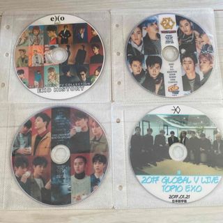 EXO  DVD ４枚セット(K-POP/アジア)