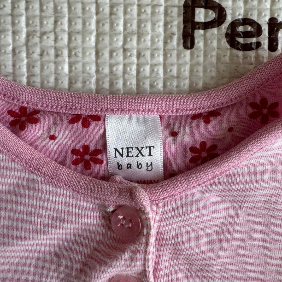 NEXT(ネクスト)のNEXT ワンピース 女の子 70cm 海外 カーターズ GAP 難あり キッズ/ベビー/マタニティのベビー服(~85cm)(ワンピース)の商品写真