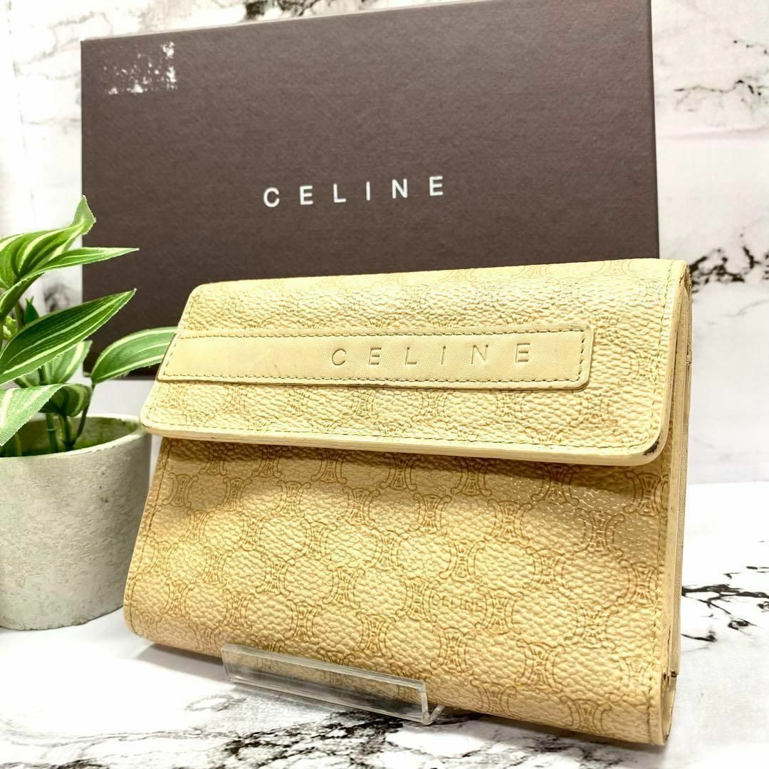 celine - CELINE トリオンフ 折り財布 4606の通販 by みしまる's shop