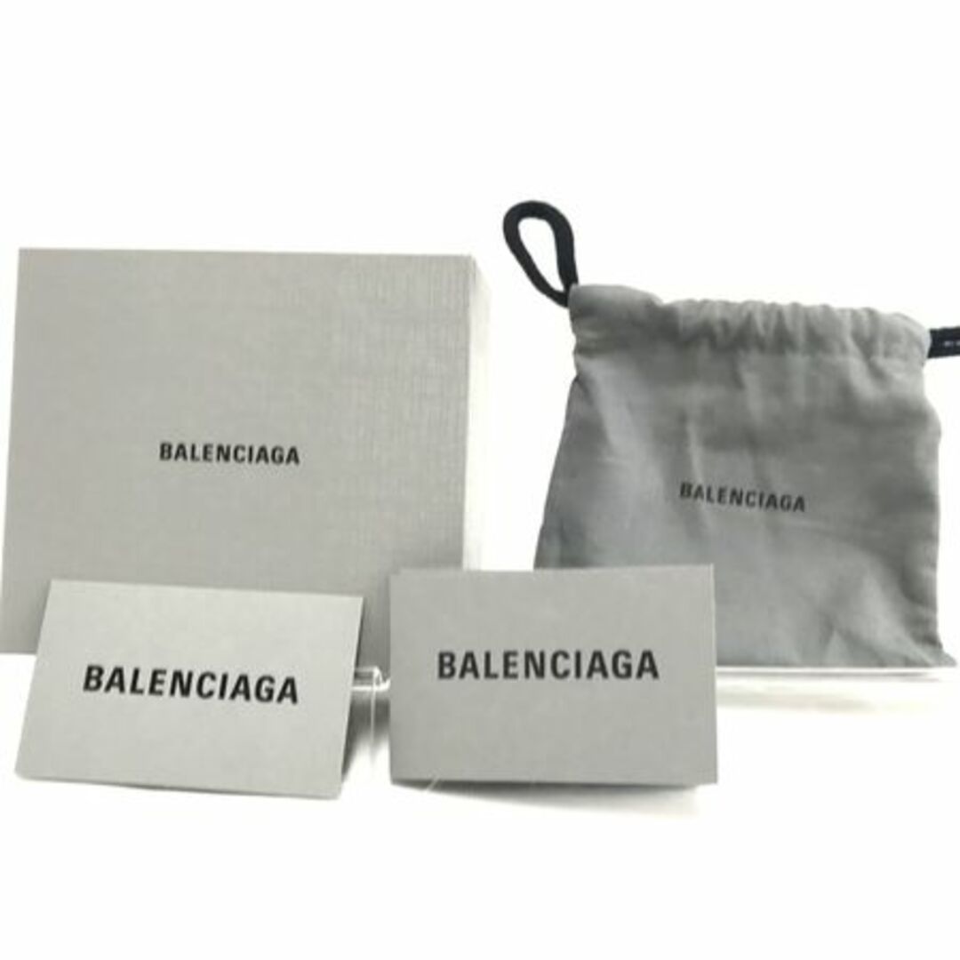 BALENCIAGA バレンシアガ エッジシティミニウォレット 三つ折り財布 レディース グレージュ T7956364