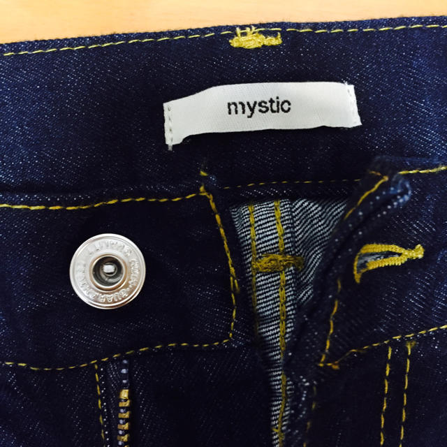 mystic(ミスティック)のミスティック♡インディゴブルー ボーイズデニム レディースのパンツ(デニム/ジーンズ)の商品写真