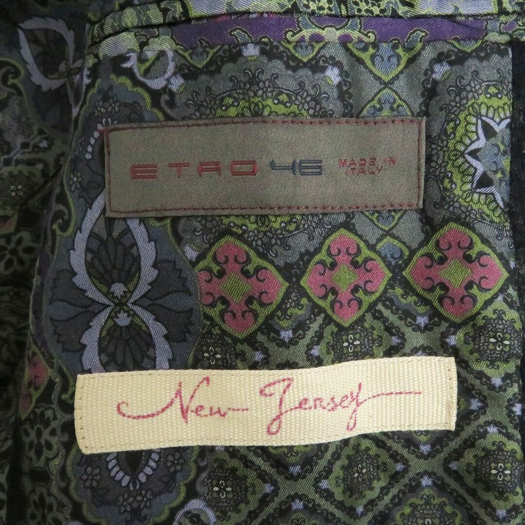 ETRO - 極美品□ETRO/エトロ New Jersey ペイズリー 総柄 ウール 裏 ...