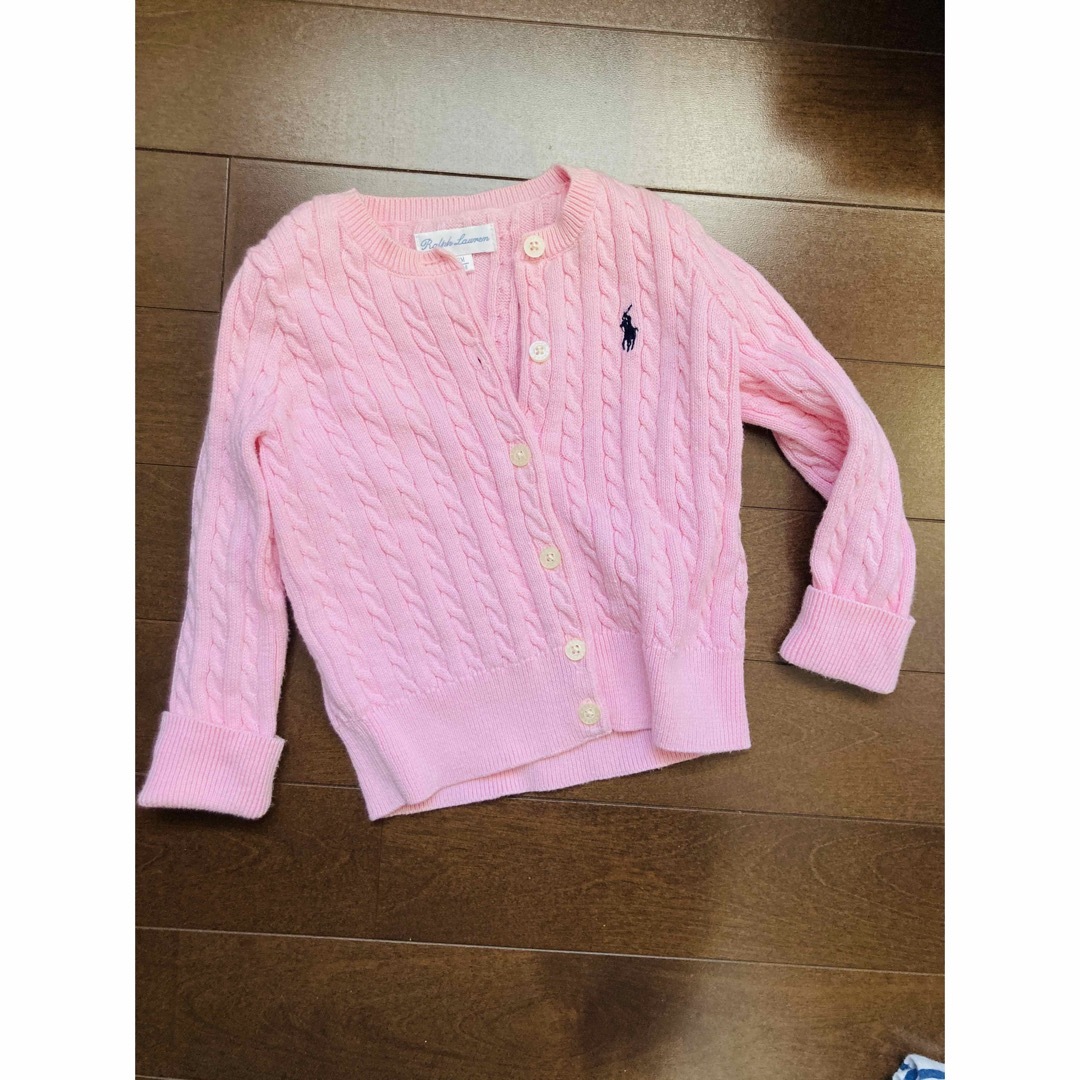 Ralph Lauren(ラルフローレン)のRALPH LAUREN ラルフローレン　カーディガン キッズ/ベビー/マタニティのベビー服(~85cm)(カーディガン/ボレロ)の商品写真