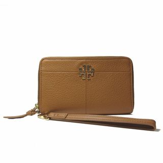 トリーバーチ(Tory Burch)の【新品】トリーバーチ 財布 スマホケース TORY BURCH スマートフォンケース フォンウォレット 44734 1017 209 (ブラウン系) アウトレット レディース(財布)