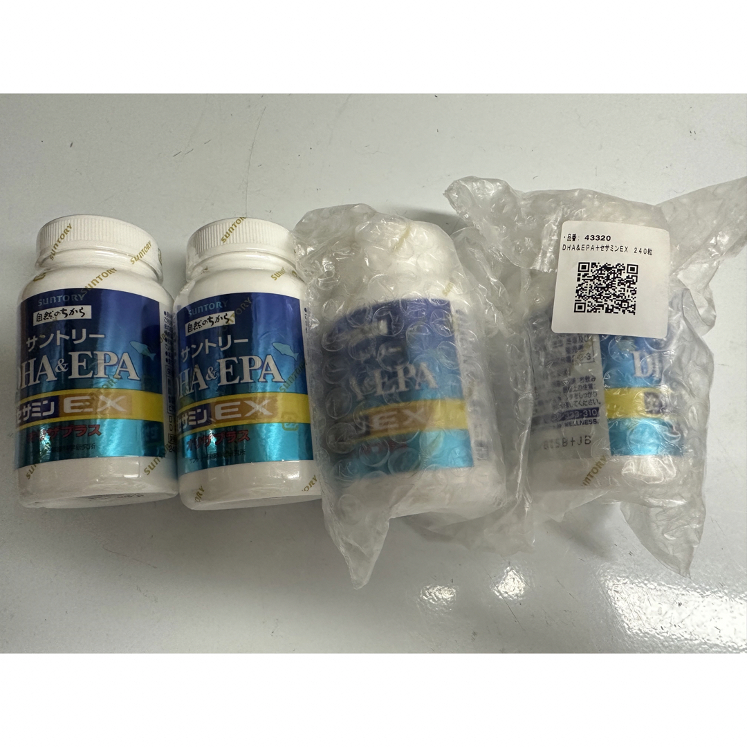 【41060円分】4個セット　サントリーセサミンEX DHA&EPA 240錠