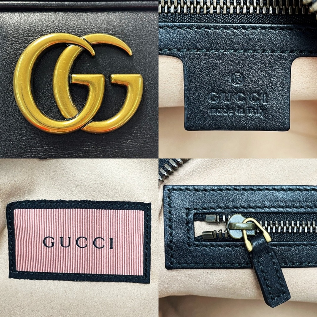 GUCCI グッチ GGマーモント 443499 ブラック/イエロー/ブルー GUCCI グッチ GGマーモント 443499 ブラック/イエロー/ブルー