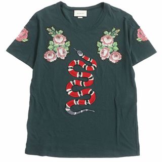 Gucci - グッチ 431047 X5B64 バックタグデザインTシャツ Mの通販 by