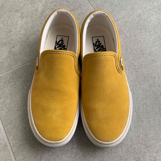 ヴァンズ(VANS)のVANS スリッポン　スウェード　24センチ(スニーカー)