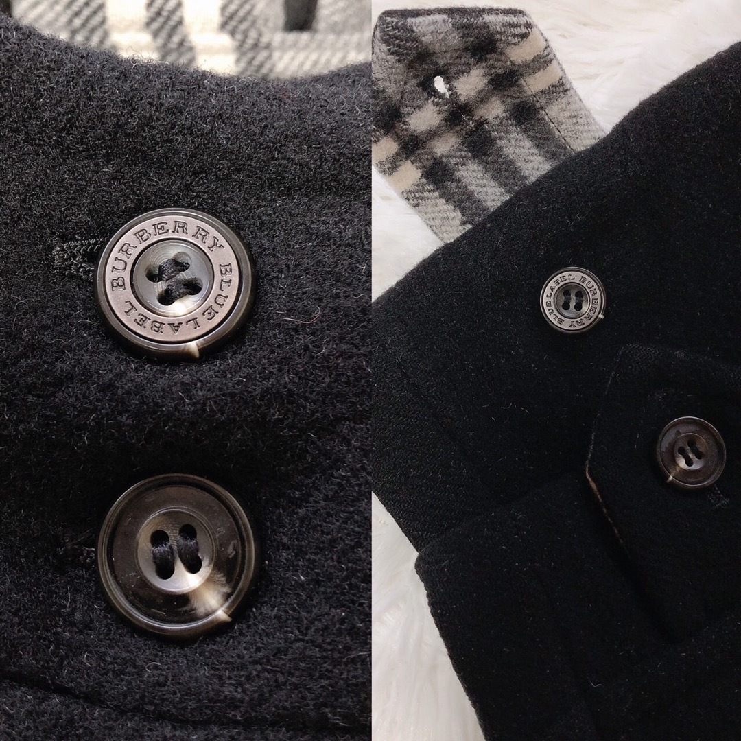 BURBERRY BLUE LABEL - バーバリーブルーレーベル ダッフル コート