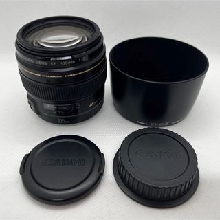 キヤノン(Canon)のキヤノン EF 100mm F2 USM Canon 中古レンズ交換レンズ (レンズ(ズーム))