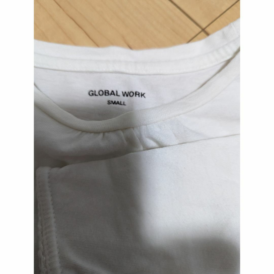 GLOBAL WORK(グローバルワーク)のグローバルワーク　長袖カットソー　長袖トップス　長袖Tシャツ  Ｓサイズ　100 キッズ/ベビー/マタニティのキッズ服女の子用(90cm~)(Tシャツ/カットソー)の商品写真