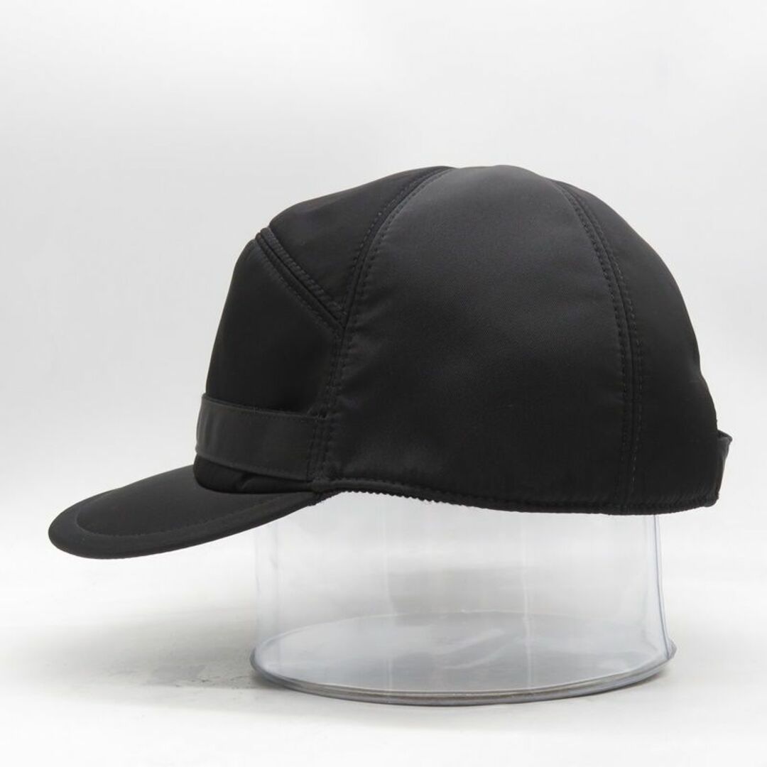 PRADA(プラダ)の PRADA NYLON JET CAP SIZE L BLACK メンズの帽子(キャップ)の商品写真