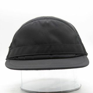 プラダ(PRADA)の PRADA NYLON JET CAP SIZE L BLACK(キャップ)