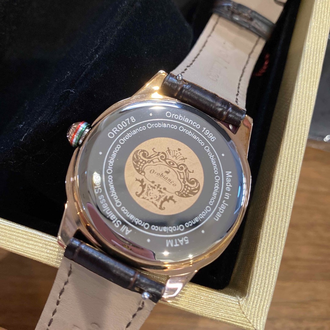 Orobianco(オロビアンコ)のほぼ未使用品！ ☆オロビアンコ☆ メンズ 腕時計 メンズの時計(腕時計(アナログ))の商品写真