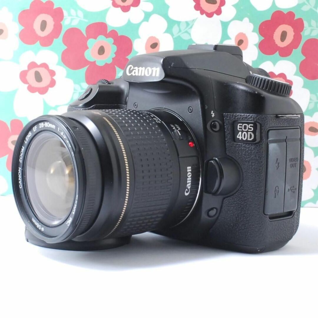 ❤届いてすぐ使える❤EOS 40D❤高速連写❤スマホに転送❤大人気❤