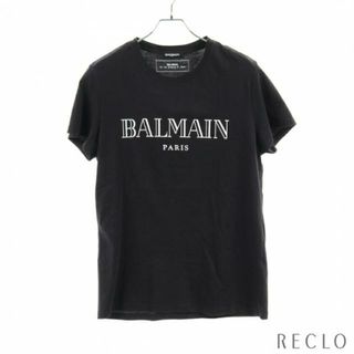 バルマン(BALMAIN)の Tシャツ クルーネック ブラック ロゴプリント(Tシャツ(半袖/袖なし))