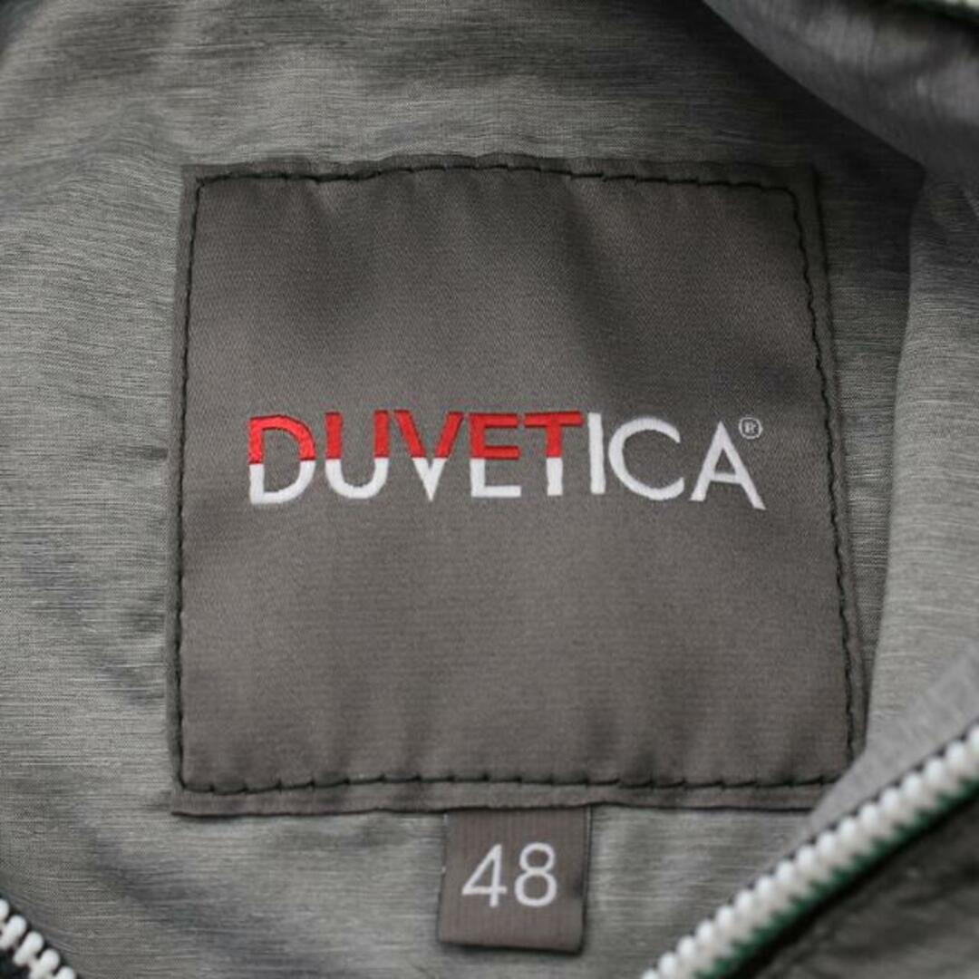 DUVETICA(デュベティカ)の ダウンジャケット ポリアミド グレー ネイビー フード付き リバーシブル メンズのジャケット/アウター(ダウンジャケット)の商品写真