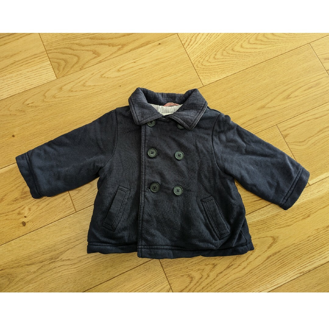 PETIT BATEAU(プチバトー)のプチバトー　アウター　12m ピーコート キッズ/ベビー/マタニティのベビー服(~85cm)(ジャケット/コート)の商品写真