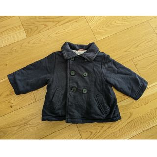 プチバトー(PETIT BATEAU)のプチバトー　アウター　12m ピーコート(ジャケット/コート)