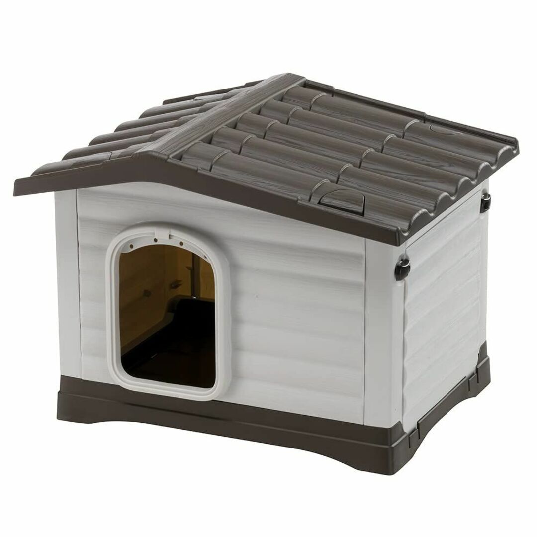 イタリアferplast社製 ドッグヴィラ 60 ハウス 犬小屋 屋外 屋内