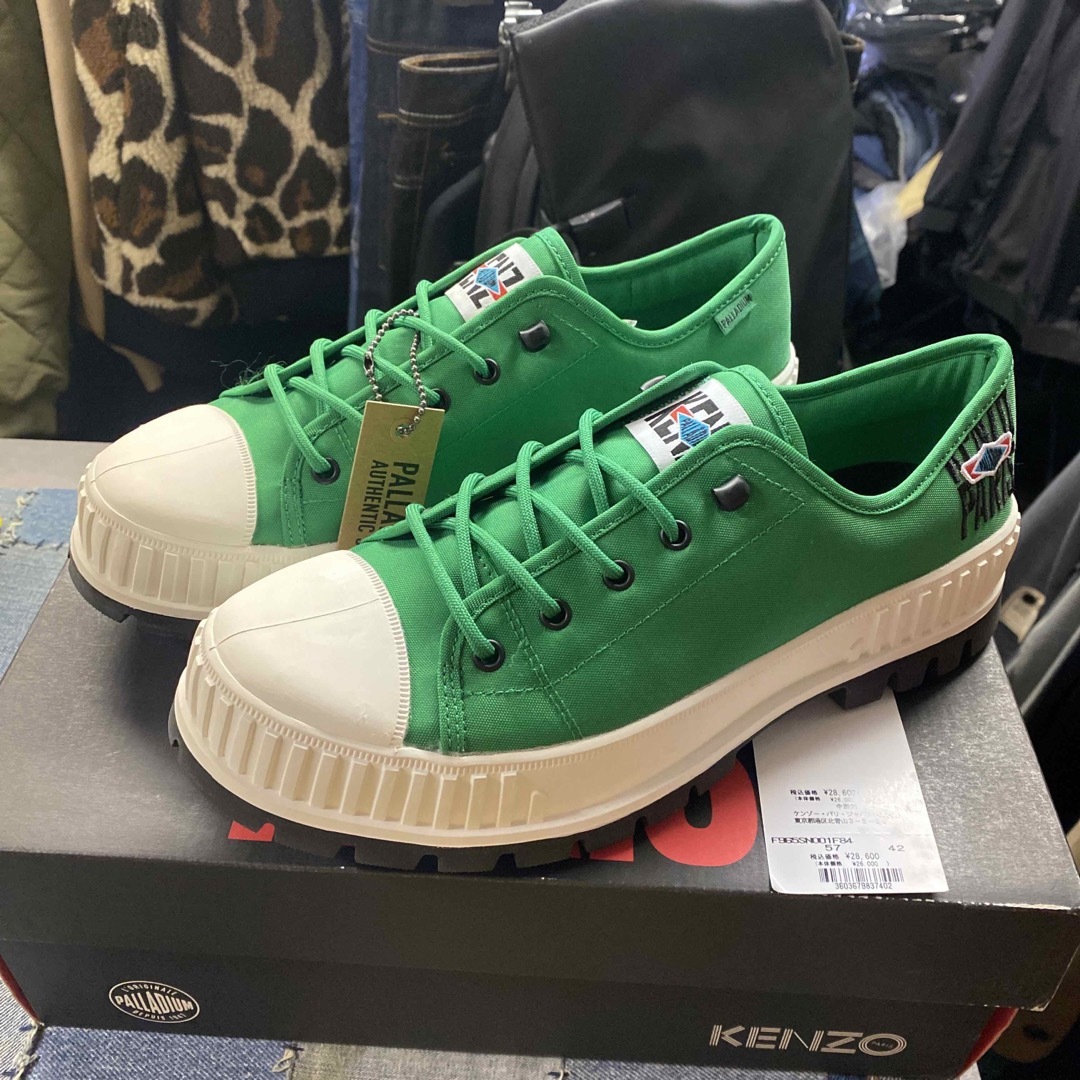 【新品】KENZO×PALLADIUM コラボスニーカー 42 27.0cm