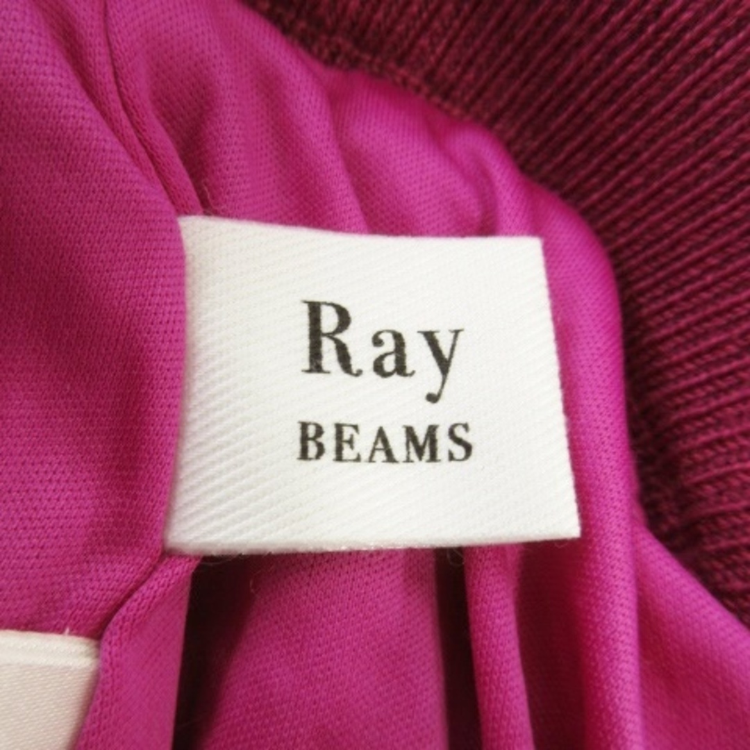 Ray BEAMS(レイビームス)のレイビームス スカート ニット タイト マーメイド ロング リブ ピンク レディースのスカート(ロングスカート)の商品写真