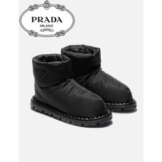 プラダ(PRADA)のPRADA ナイロン ブーツ(ブーツ)