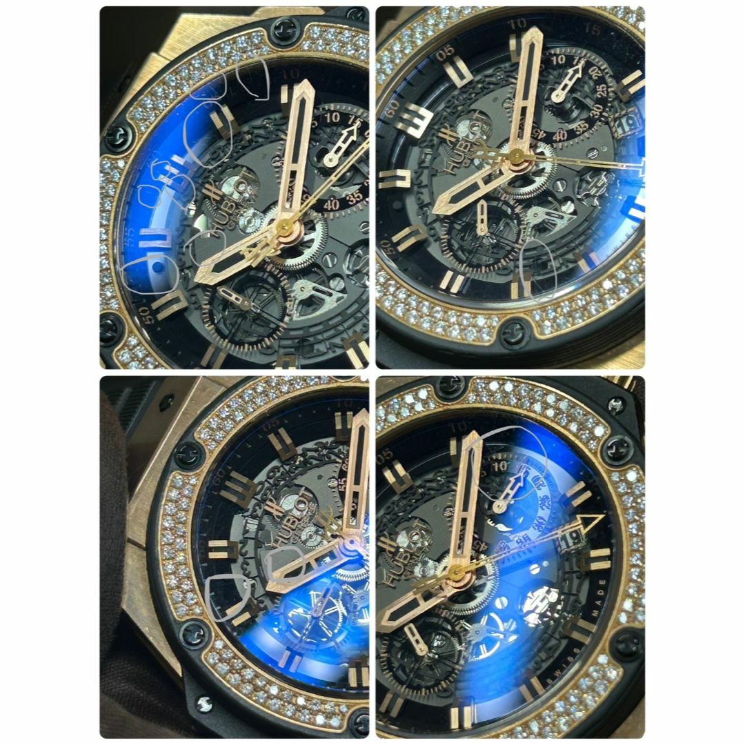 HUBLOT(ウブロ)のHUBLOT(ウブロ)・キングパワーウニコ【2012年8月印】【中古品】 メンズの時計(腕時計(アナログ))の商品写真