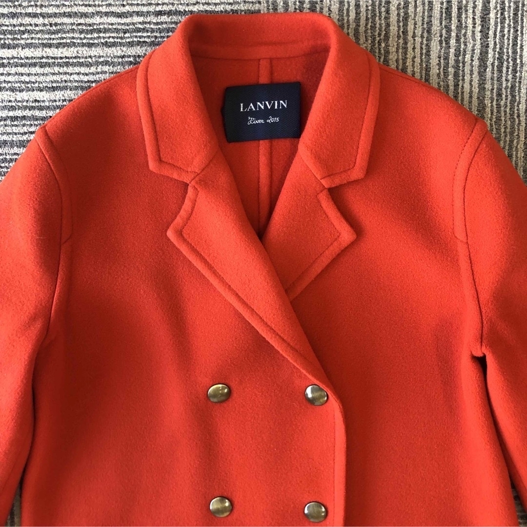 LANVIN ランバン ピーコート ジャケット 赤 エルバス ドゥロワー 購入