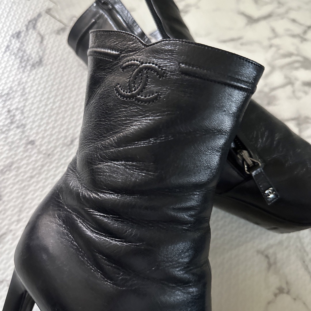 CHANEL ショートブーツ 36 CHANEL ショートブーツ 36