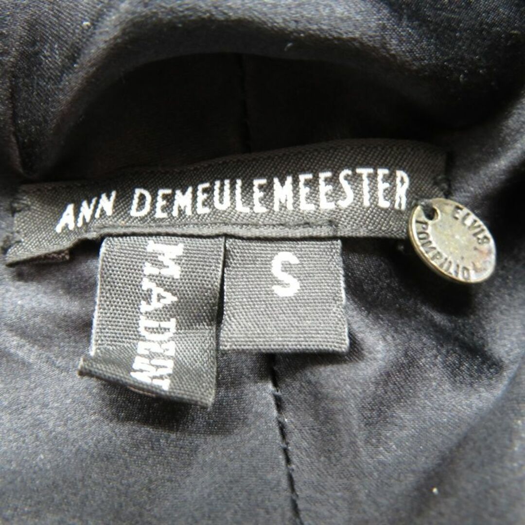 ANN DEMULEMEESER WOOL CASQUETTE SIZE S BLACK メンズの帽子(キャスケット)の商品写真