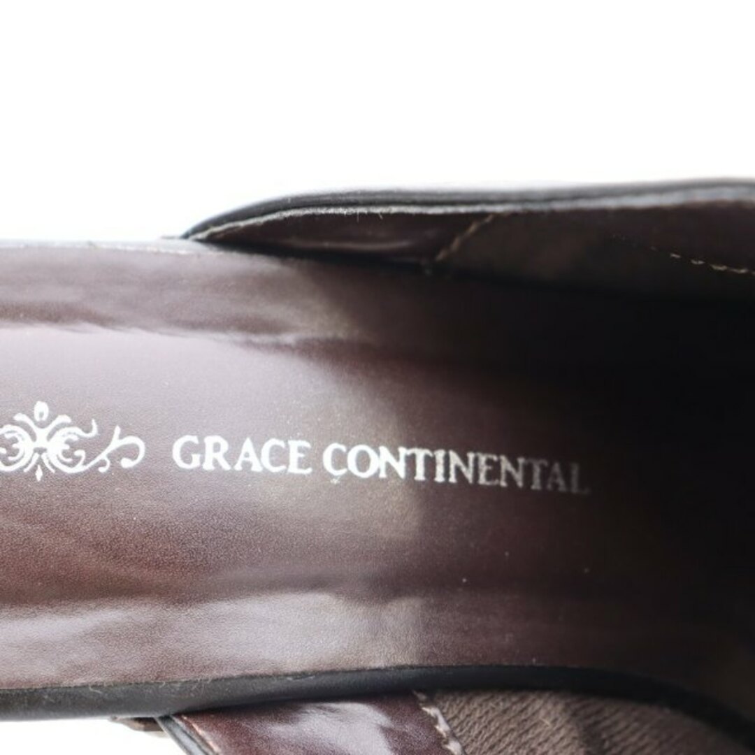 GRACE CONTINENTAL(グレースコンチネンタル)のグレースコンチネンタル サンダル ミュール チャンキーヒール 厚底 37 レディースの靴/シューズ(サンダル)の商品写真