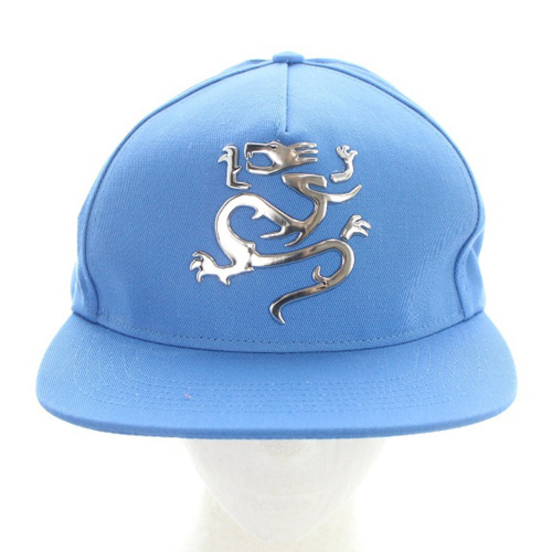 シュプリーム 23SS キャップ 帽子 青