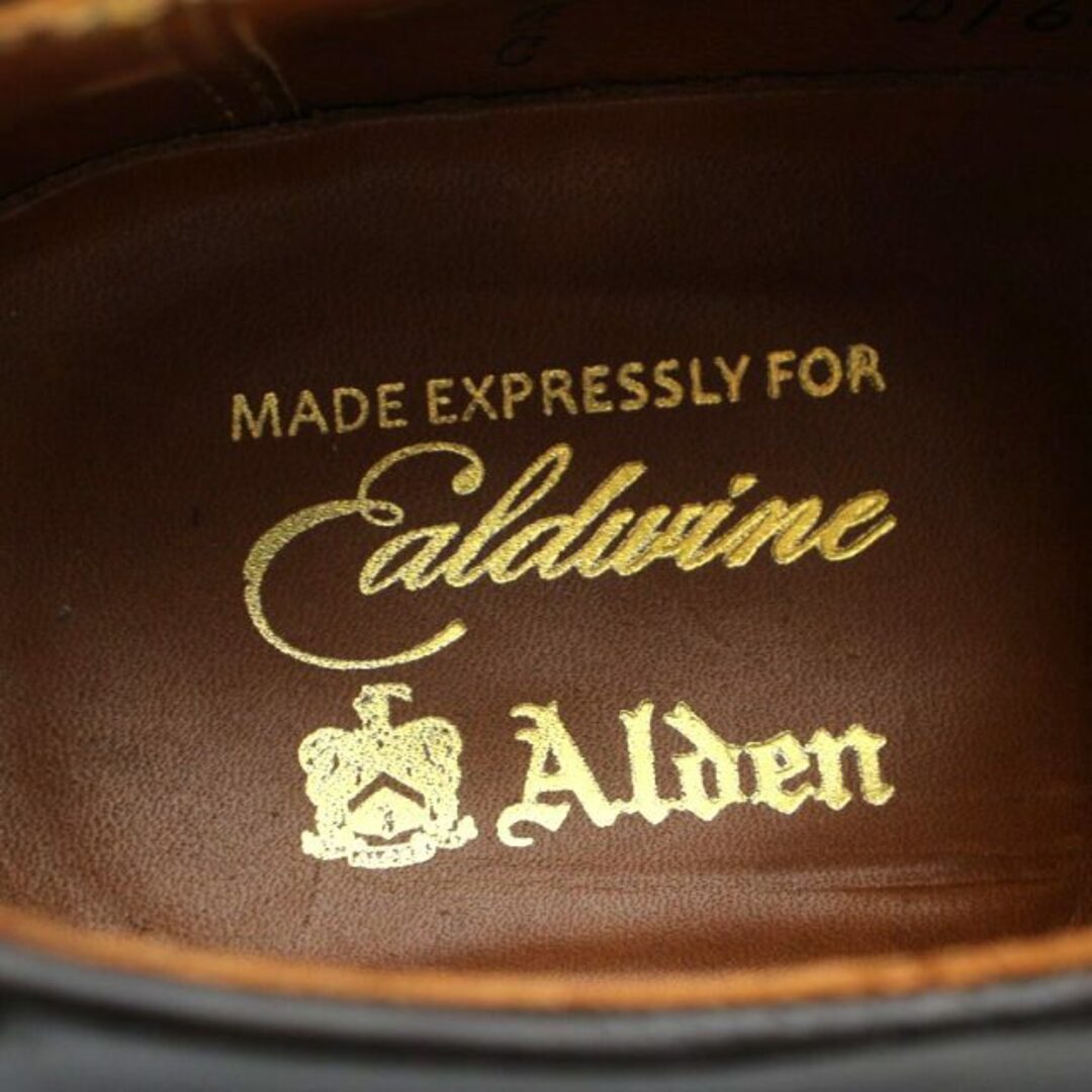 Alden(オールデン)のオールデン ALDEN コードバン シューズ Uチップ 24cm 茶  メンズの靴/シューズ(その他)の商品写真