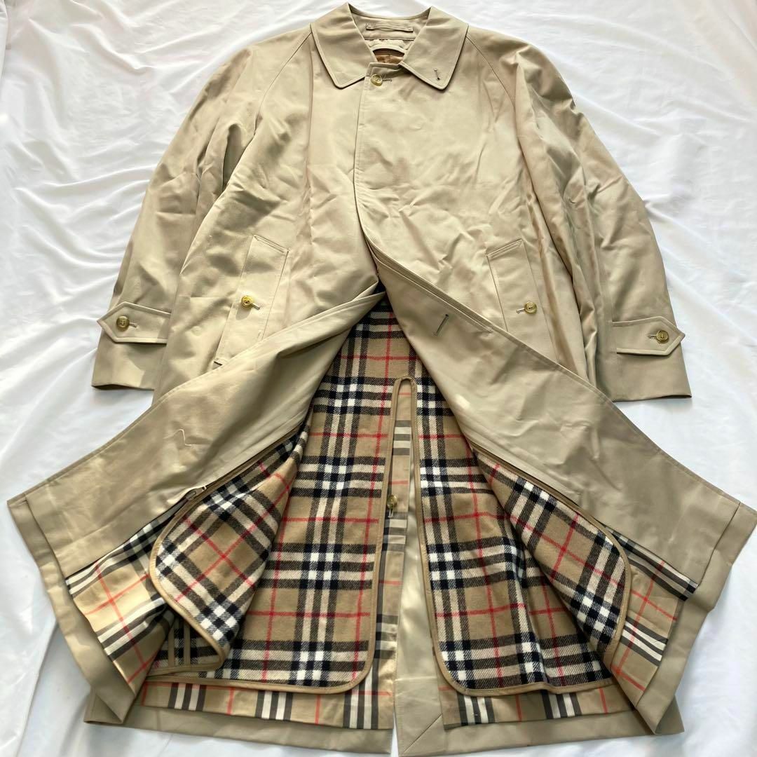 BURBERRY - 極美品 バーバリー ステンカラーコート ベージュ ノバ ...