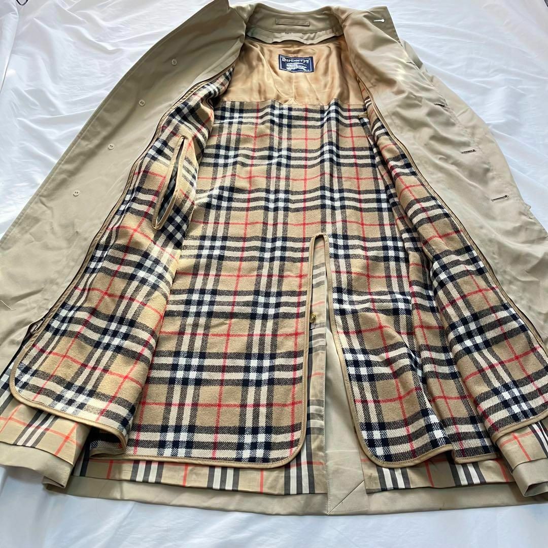 BURBERRY - 極美品 バーバリー ステンカラーコート ベージュ ノバ