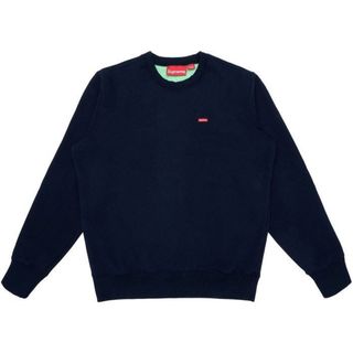 Supreme - Supreme contrast crewneck Navy M シュプリーム紺の通販 ...